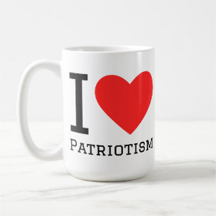 Ich liebe Patriotismus Kaffeetasse