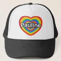 Ich Liebe Pauline. Ich Liebe dir Pauline. Herz
