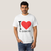 Ich liebe PC-Gaming T-Shirt (Vorne ganz)