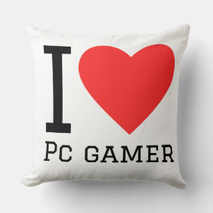 Ich liebe PC-Spieler Kissen