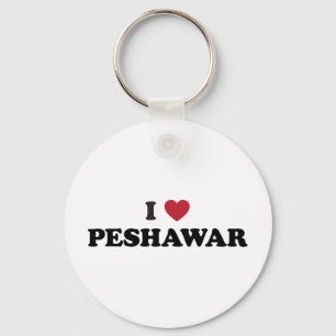 Ich liebe Peshawar Pakistan Schlüsselanhänger