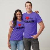 Ich liebe Peshawar Vintage T-Shirt (Unisex)