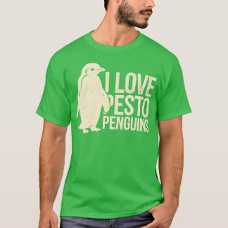 Ich liebe Pesto-Pinguine Pesto-Pinguin-Familie T-Shirt