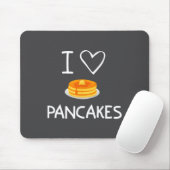 Ich liebe Pfannkuchen, Lustig, Witze, Sarkastisch, Mousepad (Mit Mouse)