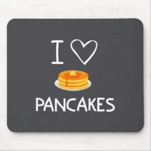 Ich liebe Pfannkuchen, Lustig, Witze, Sarkastisch, Mousepad