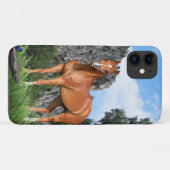 Ich liebe Pferde Case-Mate iPhone Hülle (Rückseite (Horizontal))