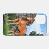 Ich liebe Pferde Case-Mate iPhone Hülle (Rückseite (Horizontal))