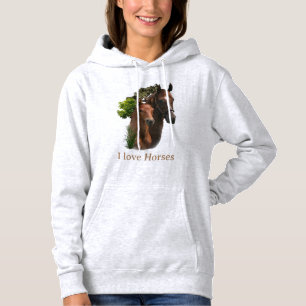 Ich liebe Pferde Hoodie