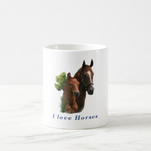 Ich liebe Pferde Kaffeetasse