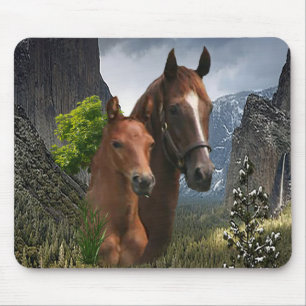 Ich liebe Pferde Mousepad