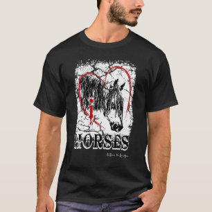 Ich liebe Pferde T-Shirt