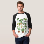 Ich liebe Pflanzen T-Shirt (Vorne ganz)