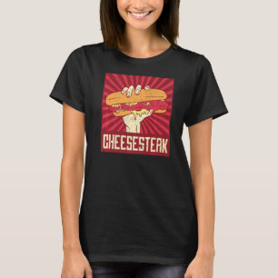 Ich Liebe Philly Cheesesteaks Wiz mit dem Jäger T-Shirt