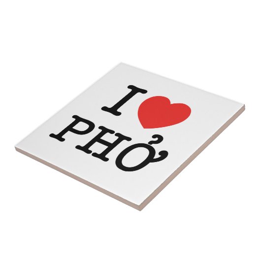 Ich liebe Pho Fliese (Seite)