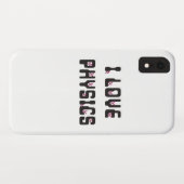 Ich liebe Physik Case-Mate iPhone Hülle (Rückseite (Horizontal))
