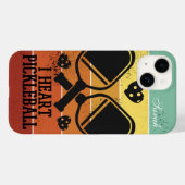 Ich liebe Pickleball Case-Mate iPhone Hülle (Rückseite (Horizontal))