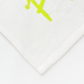 Ich liebe Pickleball lustiger Pickle Ball Fleecedecke (Ecke)