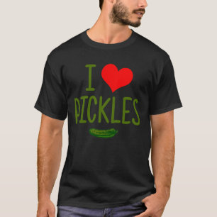 Ich Liebe Pickles! Klassischer T - Shirt