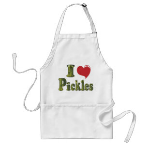 Ich liebe Pickles Schürze