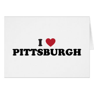 Ich liebe Pittsburgh Pennsylvania