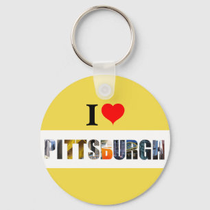 Ich liebe Pittsburgh Schlüsselanhänger