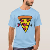 Ich Liebe Pizza Forever T-Shirt (Vorderseite)