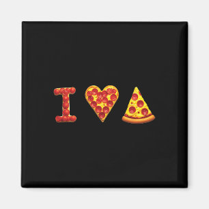 Ich liebe Pizza Italienische Food Lovers Pizza Ist Magnet