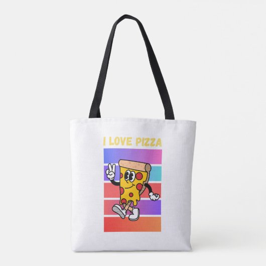 Ich Liebe Pizza. Tasche (Rückseite)