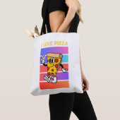 Ich Liebe Pizza. Tasche (Von Nahem)