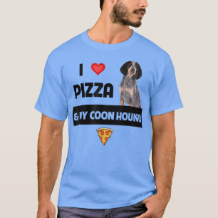 Ich Liebe Pizza und mein Besitzer des Hauses Peppe T-Shirt