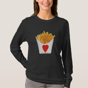Ich liebe Pommes Frites T-Shirt