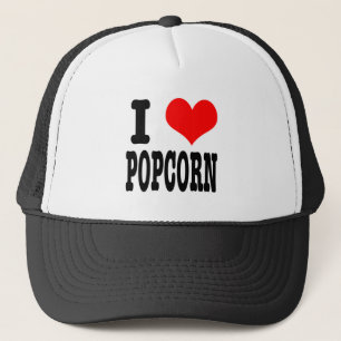 ICH LIEBE POPCORN TRUCKERKAPPE