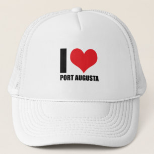 Ich liebe Port Augusta Truckerkappe