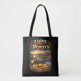 Ich liebe Porto Tasche