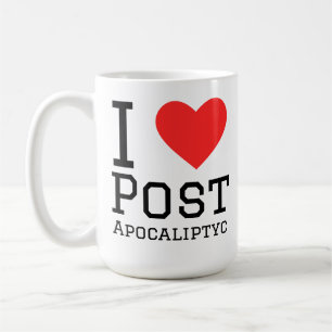 Ich liebe postapokalyptisch kaffeetasse