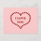Ich LIEBE ....... Postkarte (Vorderseite)