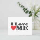 Ich Liebe Postkarte (Stehend Vorderseite)