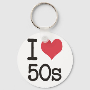 Ich liebe Produkte und Designs der 50er! Schlüsselanhänger