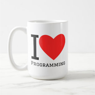Ich liebe Programmieren Kaffeetasse