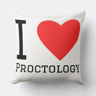 Ich liebe Proktologie Kissen