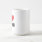 Ich liebe Provo Kaffeetasse (Mittel)