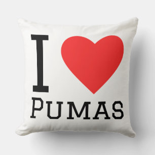 Ich liebe Pumas Kissen