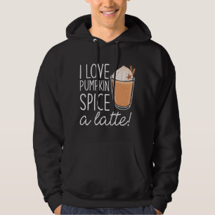 Ich Liebe Pumpkin Gewürz a Latte Hoodie