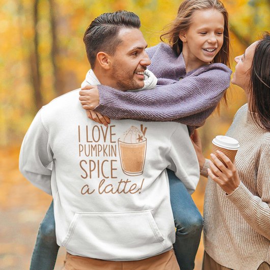 Ich Liebe Pumpkin Gewürz a Latte Hoodie
