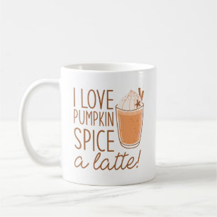 Ich Liebe Pumpkin Gewürz a Latte Kaffeetasse