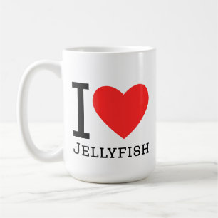 Ich liebe Quallen Kaffeetasse