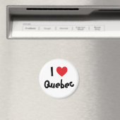 Ich liebe Quebec Magnet (In Situ (Geschirrspüler))