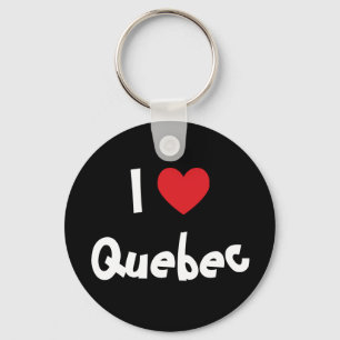 Ich liebe Quebec Schlüsselanhänger