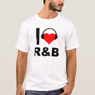 Ich liebe R&B Lustiger T-Shirt