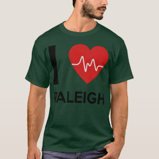 Ich liebe Raleigh vintage T-Shirt
